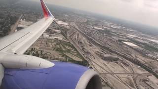 Hazy Summer HD Southwest Boeing 737 Takeoff From Chicago Midway!!!