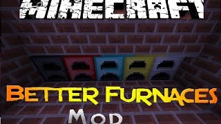 ОБЗОР МОДА #1-волшебные печки (better furnaces)