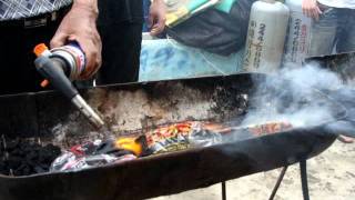 Burning Plastic