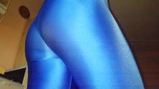 My blue spandex.