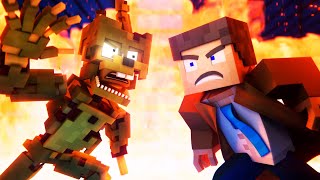 "Break The Cycle" | FNAF Minecraft Animated Music Video (Song by TryHardNinja)