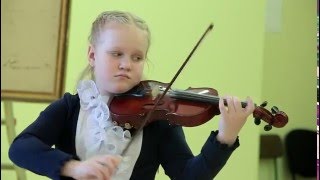 Комаровский. Концерт для скрипки №2 часть 1. Komarowski, violin concerto N2 part 1