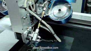 Strass Box :Hot fix rhinestone motif transfer machine