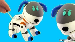 Paw Patrol Cartoons for Children from Fluffy Jet Toys - Play Doh Stop Motion Videos for Kids