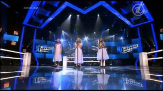 Голос Дети, Марина,Виктория,Алиса - "Боль" (команда Максима Фадеева)