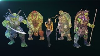 Черепашки-ниндзя / Teenage Mutant Ninja Turtles (дублированный тизер-трейлер)