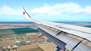 X-Plane 11|Ortho4XP|Ultra realistic approach into Rome|Egyptair
