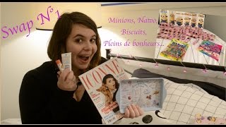 Swap N°1 de Marie | Minion, Natoo, Biscuit et Pleins de Bonheur