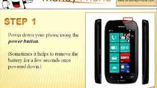 HARD RESET Nokia Lumia 710 (external) Master Reset (RESTORE to FACTORY condition) Video