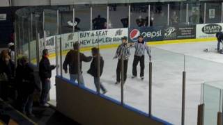 Peabody Youth Hockey - Goalie injury