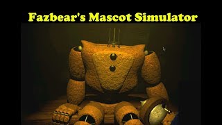 Fazbear's Mascot Simulator [FNaF Game Jam] - Putting on a Springlock Costume? - All Endings