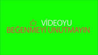 Türkçe Like Ve Abone Ol Green Screen