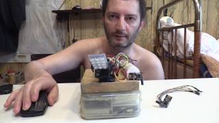 Arduino nRF24L01+ МЫШЬ Беспроводная Wireless PS/2 Mouse Servo Pan Tilt Camera Лайфхак Своими руками