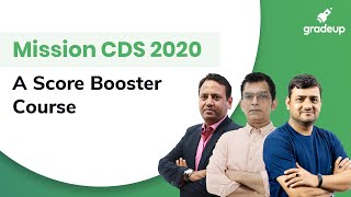 Mission CDS 2020: A Score Booster Course || Introduction