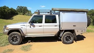 Building the Map Patrol Canopy | Modified LandCruiser 79 Dual Cab