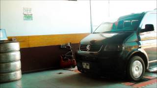 BTChiptuning - VW Transporter T5 - 2.5TDI - 130Hp - Chip Tuning - Dyno Test