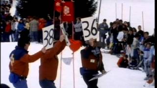 1980's Bikini Ski Race in New England