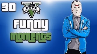 GTA 5 Online Funny Moments Ep. 30 (Sliding Monkey, Launch Glitch, Fisherman Returns)