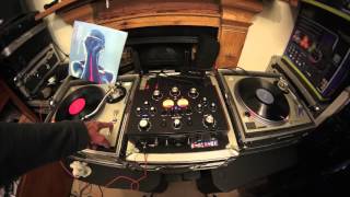 CONSTRUCTING A SET USING VINYL  & THE DN78 SUPER STEREO ROTARY MIXER