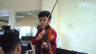Never on Sunday (Jed's violin recital)