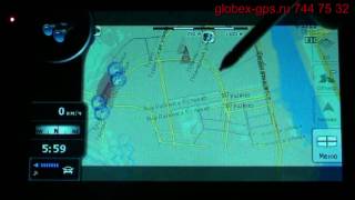 jj connect autonavigator 2400 wide - видеообзор от Globex-gps.ru