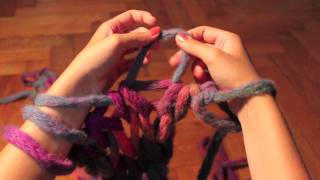 Armstricken mit LANGYARNS "MAXIMA"