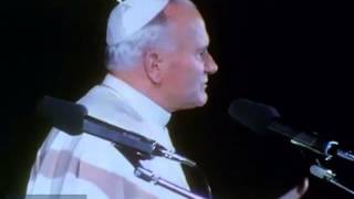 Chiara Lubich   Giovanni Paolo II al Centro Mariapoli   Apri con media player