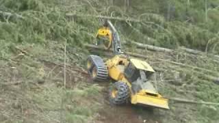 Swinging boom Grapple Skidder from JONYANG - Decking.