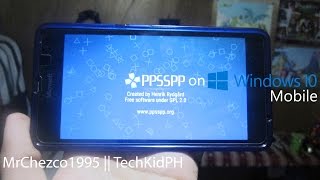 PPSSPP on Windows 10 Mobile (Lumia 535)