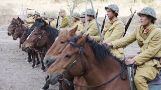 日軍騎兵一見到新四軍就開衝，沒想到正中陷阱！ ️ 抗日