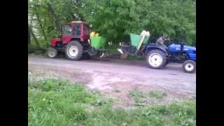 Ржачка  )  трактор  Т-25  проти  Китайця))