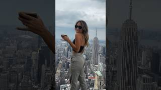 New York skyline & espresso martinis ???? #nyc #newyork #travel