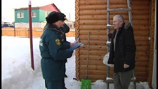 Сотрудники МЧС напомнили жителям Лангепаса правила безопасного использования печей и электроприборов