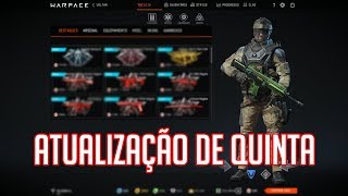 WARFACE - ATUALIZAÇÃO DE QUINTA