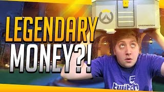 Overwatch Loot Box Unboxing | LEGENDARY CASH?!