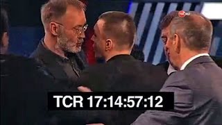Запись программы Право голоса на ТВЦ закончилась дракой!