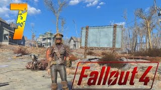 Fallout 4. Прохождение. Часть 7 (Подозрительный тип у Карьера Тикет) 60fps