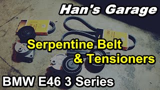 E46 BMW DIY Video - How to replace Serpentine Belts and Tensioners