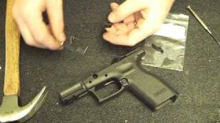 01/02 - How to install an XD 9mm Powder River Precision Match Trigger Kit