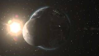 After effects 3D Earth/Moon Zoom - Space Objects