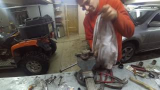 Преборки супорта заднего Mitsubishi Outlander 1