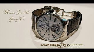 Ulysse Nardin или эмаль цвета топленого молока с турбийоном.