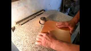 Самодельный шлифовальный станок по дереву/дсп. Homemade drum sander.