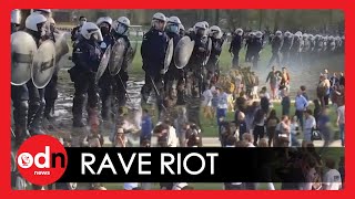 Thousands Attend Fake Event in Brussels and Clash with Riot Police
