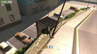 Goat simulator #1 Riding a skateboard!