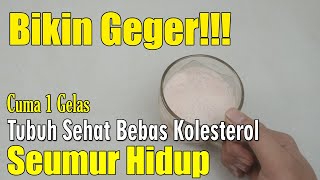 LUAR BIASA... CUMA PAKAI INI KOLESTEROL TINGGI LANGSUNG AMBROL