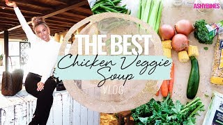 THE BEST CHICKEN VEGGIE SOUP EVER ! / Sydney #BallinWithToned Event !