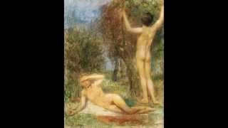 NU, эротика,эротика в живописи,художник Hermann Moest