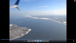 Tampa to Newark (EWR) flight: Del-Memorial Bridge, Philadelphia, Trenton, Sandy Hook 2015-02-27