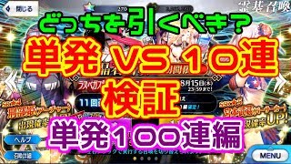 【ゆっくりＦＧＯ検証】水着ガチャ！単発ＶＳ１０連検証『前編』Part１２